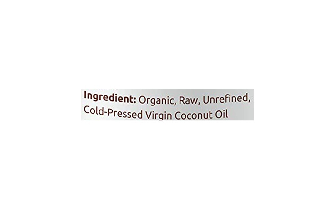 Erika Organics Organic Virgin Coconut Oil    Glass Jar  250 millilitre